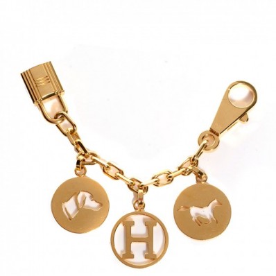 Fashion Hermes Gold Breloque Bag Charm HD680wc24