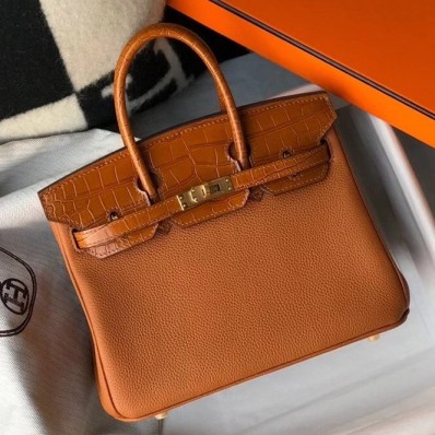 Hermes Touch Birkin 25cm Limited Edition Gold Bag HD2019uT54