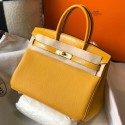 Fake Hermes Touch Birkin 30cm Limited Edition Yellow Bag HD2029IL96