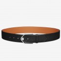 Hermes Black Licol 40 MM Reversible Leather Belt HD285qD73