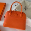 Hermes Bolide 1923 27 Handmade Bag In Orange Epsom Calfskin HD351CQ60