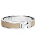 Hermes Etoupe Enamel Clic H PM Bracelet HD587EB28