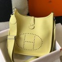 Hermes Evelyne III 29 PM Bag In Jaune Poussin Clemence Leather HD604cP15