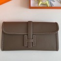 Hermes Jige Elan 29 Clutch Bag In Taupe Epsom Leather HD834Ri95