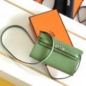 Hermes Kelly Classique To Go Wallet In Vert Criquet Epsom Calfskin HD1012bW68