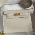 Imitation Hermes Kelly Danse II Bag In Craie Evercolor Calfskin HD1020VO34