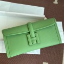 Replica Best Quality Hermes Jige Elan 29 Clutch Bag In Vert Criquet Epsom Leather HD837cE98
