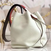 Fake Best Hermes Licol 17cm Bag In White Evercolor Calfskin HD1371Nk59