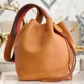 Hermes Licol 17cm Bag In Tan Evercolor Calfskin HD1370Mv33