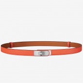 Knockoff High Quality Hermes Kelly 18 Belt In Orange Epsom Leather HD868BF80