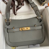 Top Hermes Jypsiere Mini Handmade Bag In Gris Meyer Swift Calfskin HD860gZ83