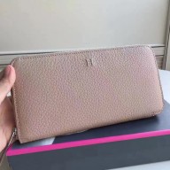 Hermes Grey Clemence Azap Zipped Wallet HD697jk70