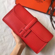 Hermes Jige Elan 29 Clutch In Red Epsom Leather HD851rf73