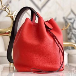 Hermes Licol 17cm Bag In Red Evercolor Calfskin HD1369Sy67