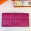 Best Hermes Jige Elan 29 Clutch Bag In Rose Purple Swift Calfskin HD833kr25