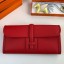 Copy Best Quality Hermes Jige Elan 29 Clutch Bag In Red Swift Calfskin HD830BR87