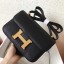 Copy Hermes Constance 24 Handmade Bag In Black Epsom Leather HD570nF79