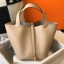 Copy Hermes Picotin Lock 22 Bag In Trench Clemence Leather HD1862dK58