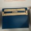 Fashion Hermes Kelly Danse II Bag In Deep Blue Evercolor Calfskin HD1021wc24