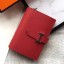 Hermes Bearn Mini Wallet In Red Epsom Leather HD52QN24