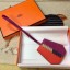 Hermes Clochette Cles Grand Tressage Charm In Orange/Purple HD435PA58