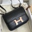 Hermes Constance 18 Handmade Bag In Black Alligator Crocodile Skin HD1533rf73