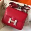 Hermes Constance 18 Handmade Bag In Red Epsom Leather HD1548yx89