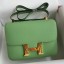 Hermes Constance 18 Handmade Bag In Vert Criquet Epsom Calfskin HD484Mu87