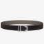 Hermes Etrier Buckle Belt & Taupe Clemence 32 MM Strap HD593ot97