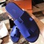 Hermes Izmir Sandals In Electric Blue Epsom Leather HD797bT70