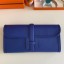 Hermes Jige Elan 29 Clutch Bag In Blue Electric Epsom Leather HD813zS17