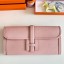 Hermes Jige Elan 29 Clutch Bag In Pink Epsom Leather HD827Av26