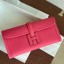 Hermes Jige Elan 29 Clutch Bag In Rose Lipstick Epsom Leather HD831fz60