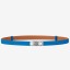 Hermes Kelly 18 Belt In Blue Epsom Leather HD866yx89