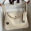 Hermes Lindy 26 Handmade Bag In Nata Clemence Leather HD1395KV49
