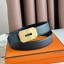 Hermes Neo Reversible Belt 32MM in Black Clemence Leather HD1608iM92
