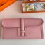 High Quality Fake Hermes Jige Elan 29 Clutch Bag In Pink Swift Calfskin HD828kU69