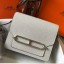 Imitation Best Hermes Mini Sac Roulis 18cm Bag In Pearl Grey Evercolor Calfskin HD1604NP24