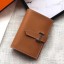 Imitation Hermes Bearn Mini Wallet In Gold Epsom Leather HD49Gp56