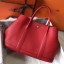 Imitation Hermes Garden Party 36 Bag In Red Clemence Leather HD657wo43