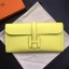 Imitation Hermes Jige Elan 29 Clutch Bag In Yellow Epsom Calfskin HD2088SU87