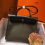 Imitation Top Hermes Herbag Zip 31cm Bag In Black And Canopee HD742sZ66