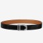 Quality Hermes Etrier Buckle Belt & Brown Clemence 32 MM Strap HD590rR91