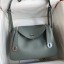 Quality Hermes Lindy 26 Handmade Bag In Vert Amande Clemence Leather HD1407Vu63