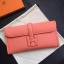 Replica AAA Hermes Jige Elan 29 Clutch Bag In Flamingo Epsom Calfskin HD630GF79