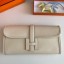 Replica Hermes Jige Elan 29 Clutch Bag In Craie Epsom Leather HD817MO84