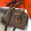 Replica Top Hermes Kelly 20cm Bag In Taupe Clemence Leather GHW HD881Il23