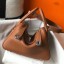 Top Hermes Lindy 30cm Bag In Gold Clemence Leather PHW HD1447He97