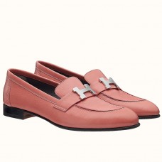 Hermes Paris Loafers In Pink Goatskin HD1789QX19