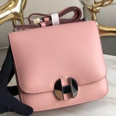 Replica Hermes 2002 20cm Bag In Rose Sakura Evercolor Calfskin HD16YP94